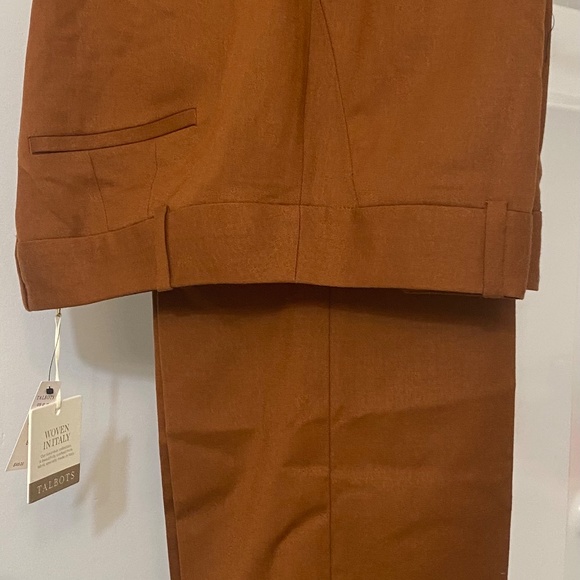 Talbots Luxe Italian Flannel Pants--NWT--3 colors: camel, caramel, and blue - Picture 9 of 11